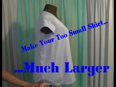 Can you make tight clothes bigger?