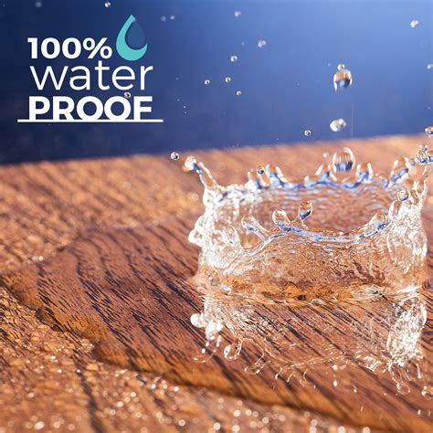 Can you make wood 100% waterproof?