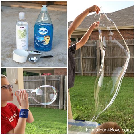 Can you make your own bubbles for kids?