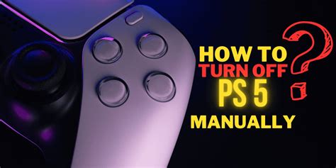Can you manually turn on PS5?