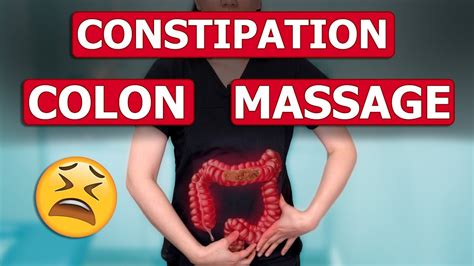 Can you massage colon for constipation?