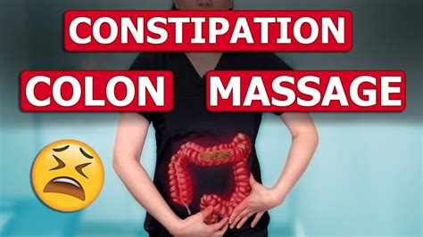 Can you massage constipation out?