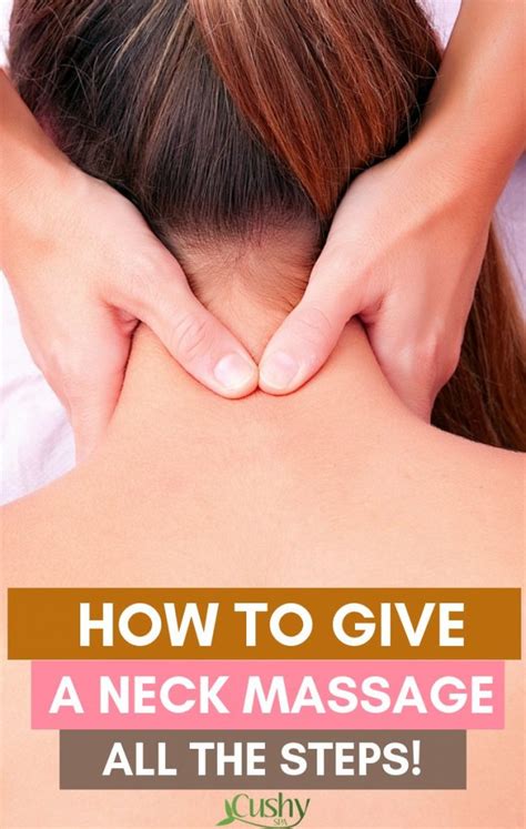 Can you massage the back of your neck?