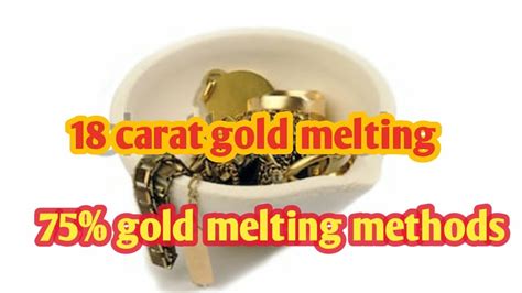 Can you melt 10K gold?