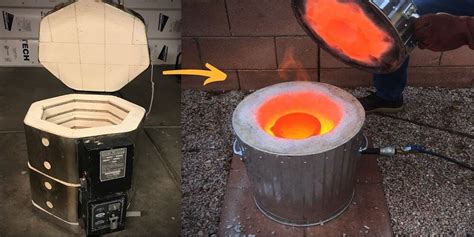 Can you melt metal in a forge?