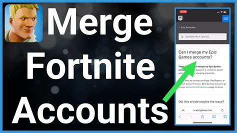 Can you merge 2 PlayStation accounts on Fortnite?