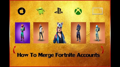 Can you merge two Xbox accounts on fortnite?