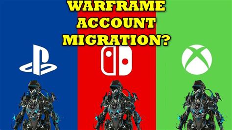 Can you migrate Warframe accounts?