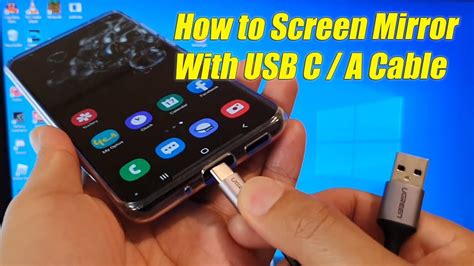 Can you mirror screen with USB-C?