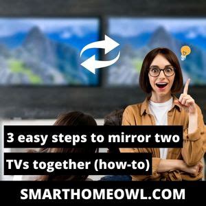 Can you mirror two TVs?