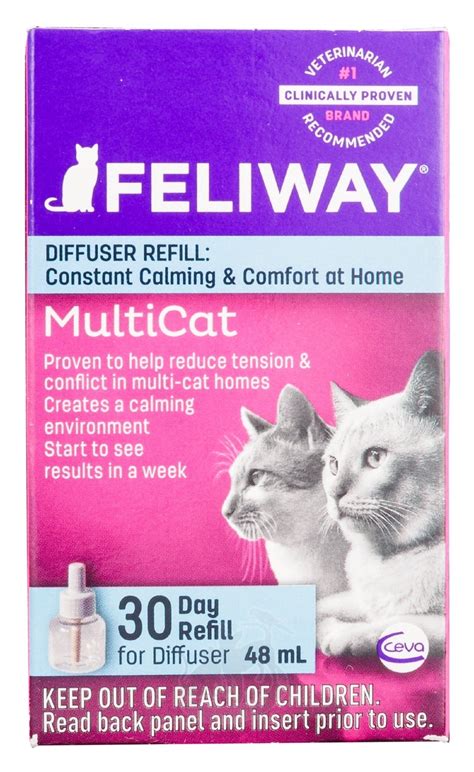 Can you mix feliway optimum and multicat?