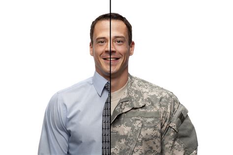 Can you mix military uniform with civilian clothes?
