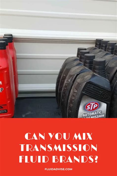 Can you mix old and new transmission fluid?
