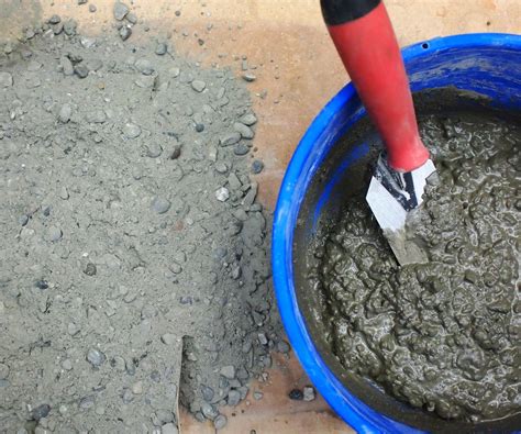 Can you mix stones with cement?