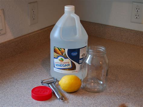 Can you mix vinegar and lemon juice?