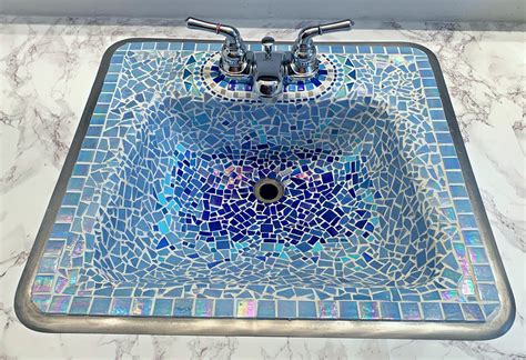 Can you mosaic a sink?