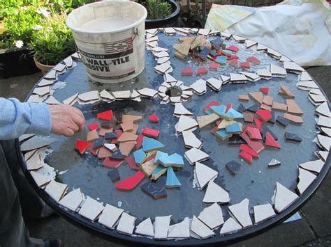 Can you mosaic on PVC?