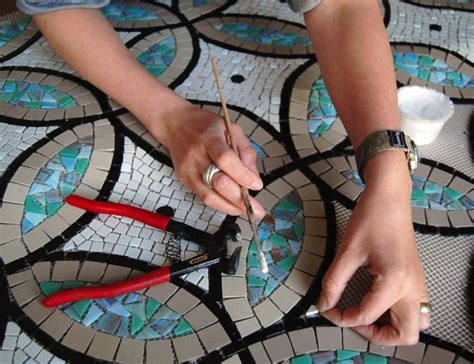 Can you mosaic on a glazed surface?