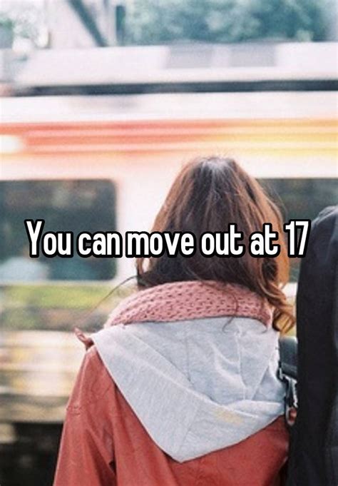 Can you move out at 17 in Mo?