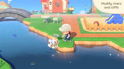 Can you move rivers in Animal Crossing: New Horizons?