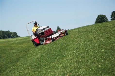 Can you mow a 30 degree slope?