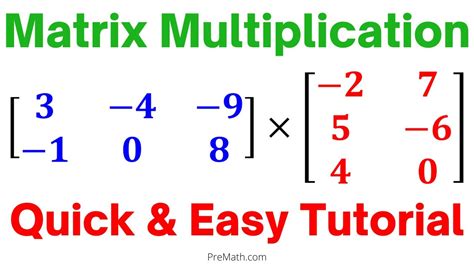 Can you multiply a 2x2 matrix by a 3x3?