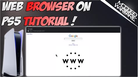 Can you open a browser on PS5?
