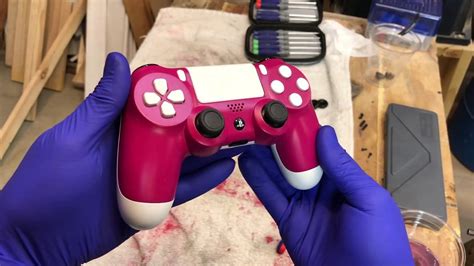 Can you paint a PS4 controller?