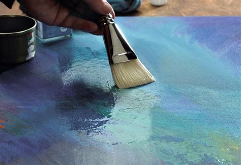 Can you paint acrylic over a varnished oil painting?