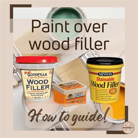 Can you paint over filler?