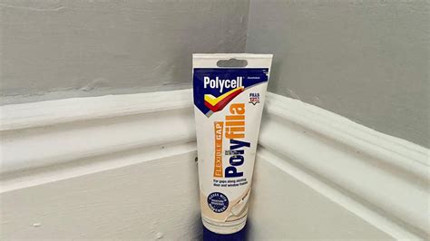 Can you paint over flexible gap polyfilla?