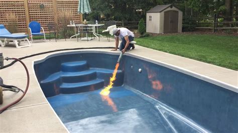 Can you partially drain a fiberglass pool?