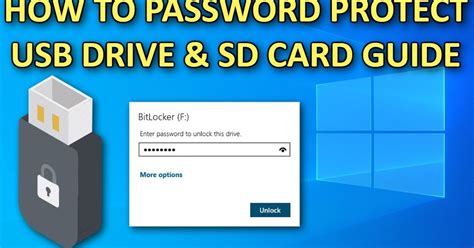 Can you password protect a micro SD card?