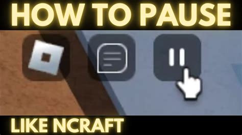 Can you pause Roblox?