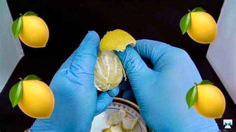 Can you peel a lemon like an orange and eat it?