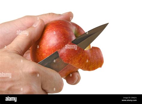 Can you peel an apple with a knife?