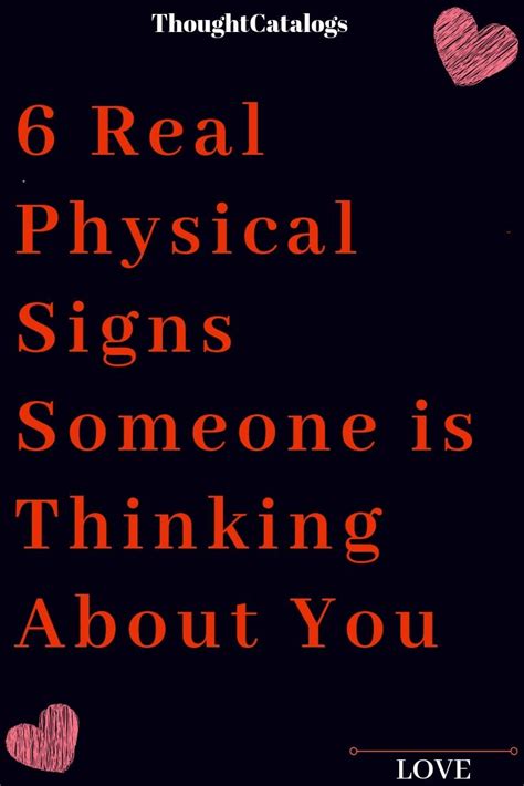 Can you physically feel when someone is thinking about you?