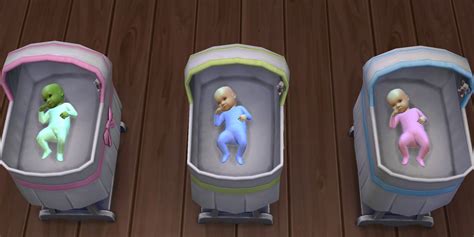 Can you pick the gender of your baby Sims 4?