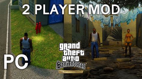 Can you play 2 players on GTA San Andreas PS4?