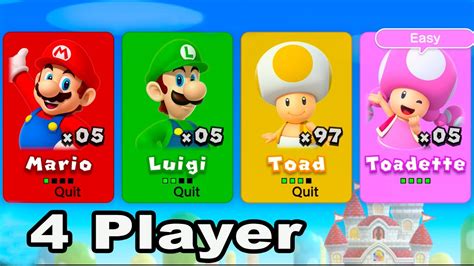 Can you play 4 player Mario Party on switch?