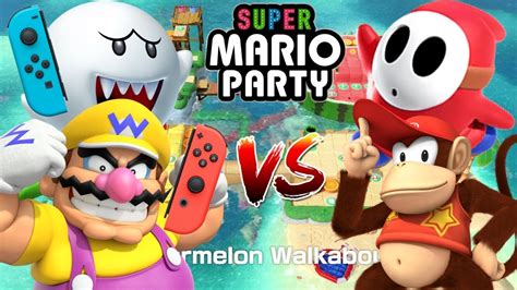 Can you play 4 player Mario Party with 2 Joycons?