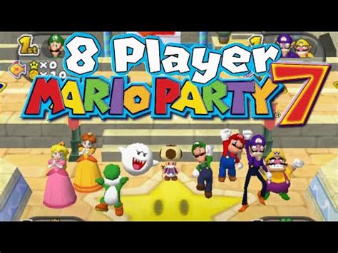 Can you play 8 player Mario Party with 2 switches?