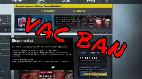 Can you play CS:GO with a VAC ban?