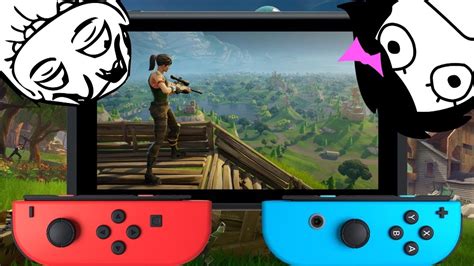 Can you play Fortnite 2 player on switch?