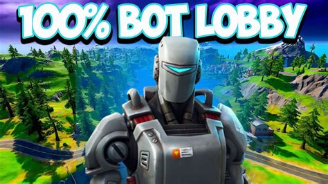 Can you play Fortnite with bots?