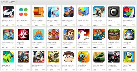 Can you play Google Play games offline?