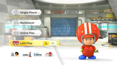 Can you play Mario Kart LAN?