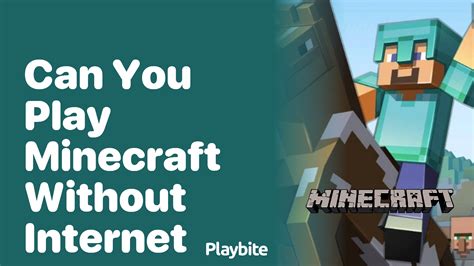 Can you play Minecraft without internet?