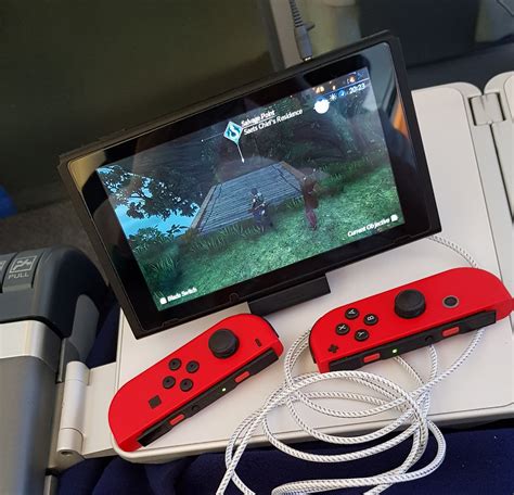Can you play Nintendo Switch on airplane?