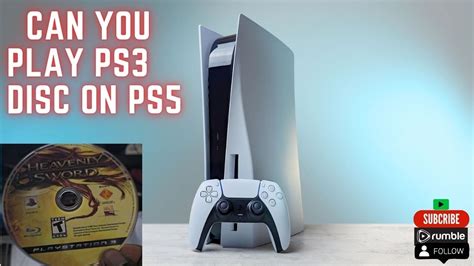Can you play PS3 discs on PS5?